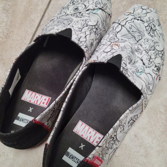 Marvel x TOMS women's slip on - Picture 5 of 5